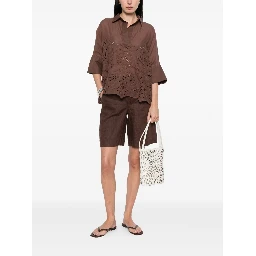 ERMANNO FIRENZE Shirts Brown