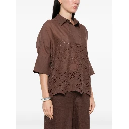 ERMANNO FIRENZE Shirts Brown