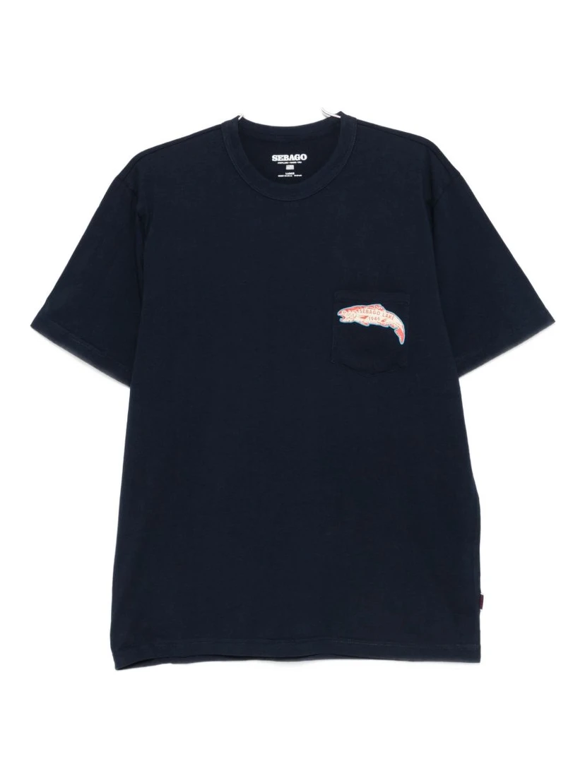 Sebago T-shirts and Polos Blue