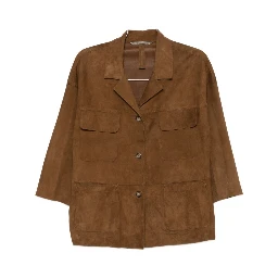 THE JACK AND JACKIE LEATHERS Jackets Brown