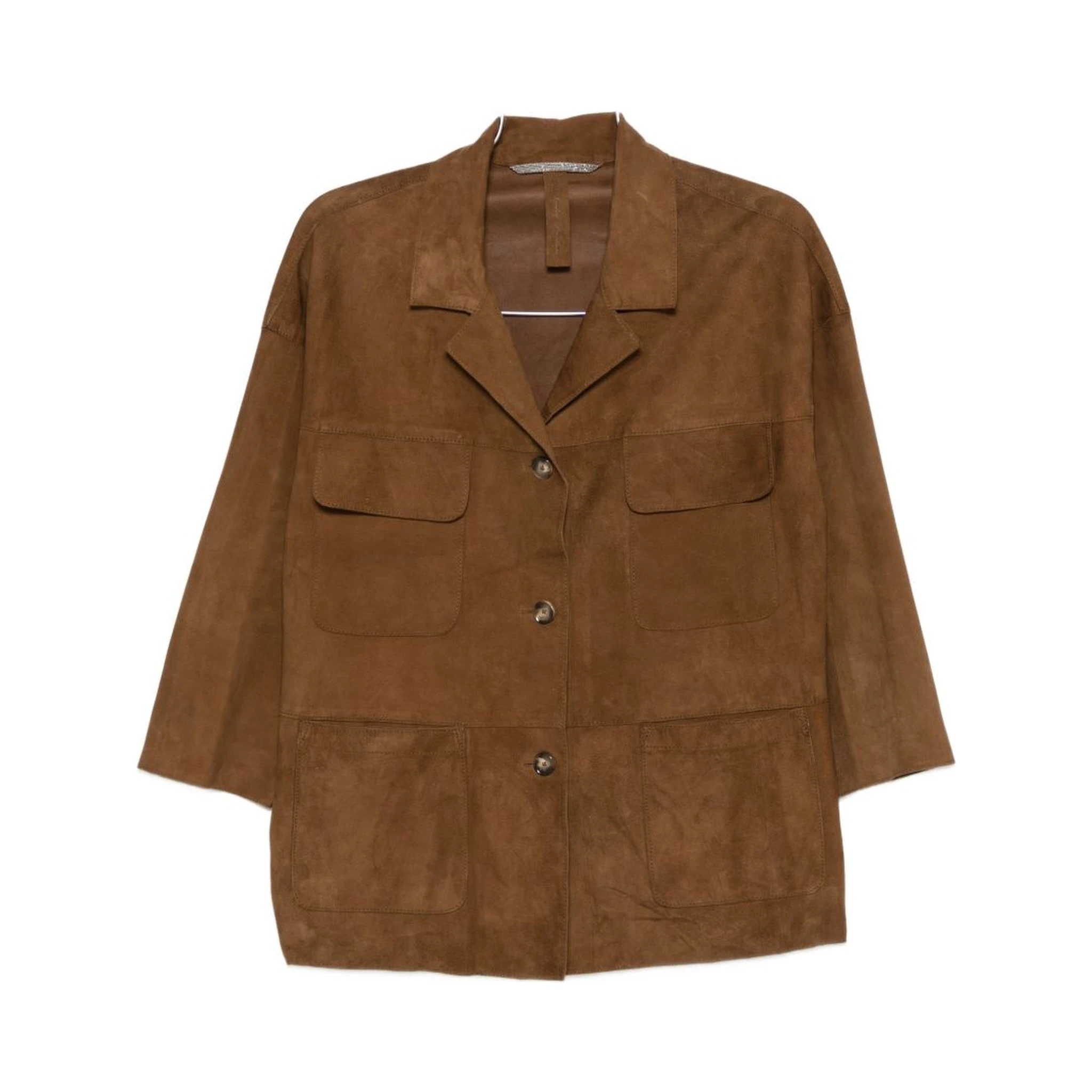 THE JACK AND JACKIE LEATHERS Jackets Brown