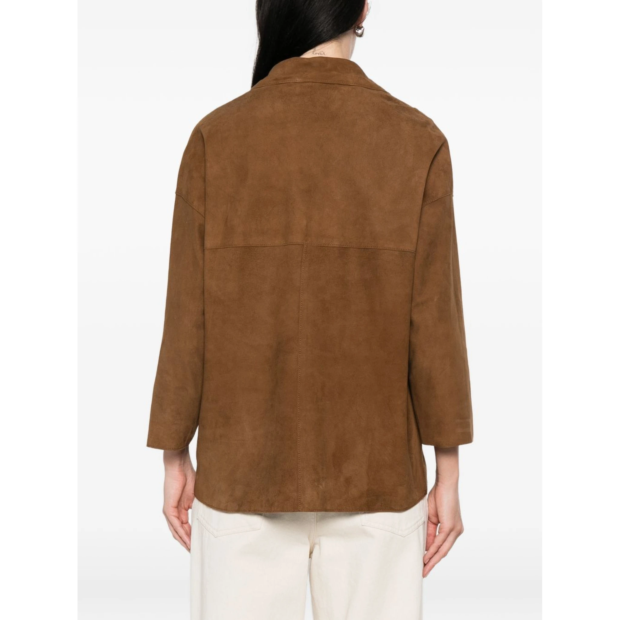 THE JACK AND JACKIE LEATHERS Jackets Brown