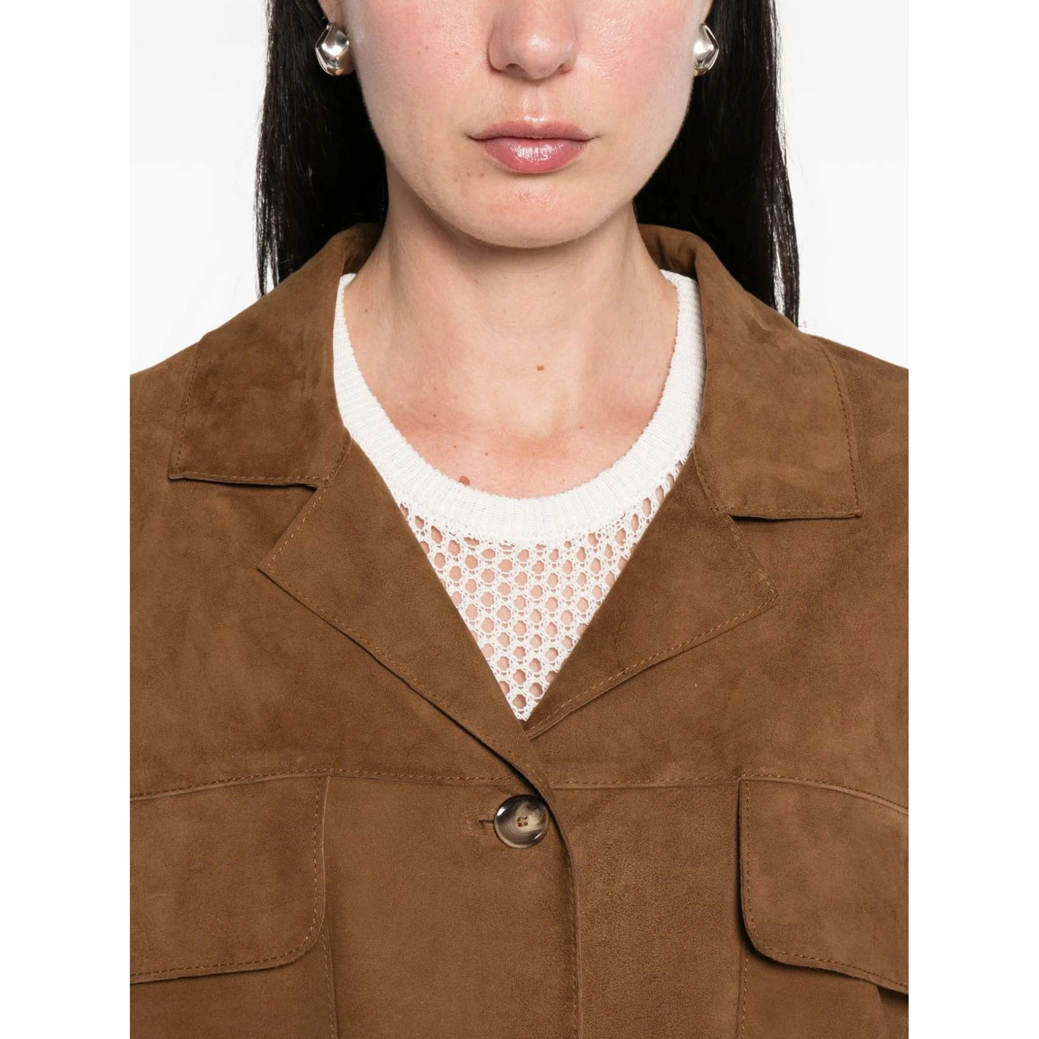 THE JACK AND JACKIE LEATHERS Jackets Brown