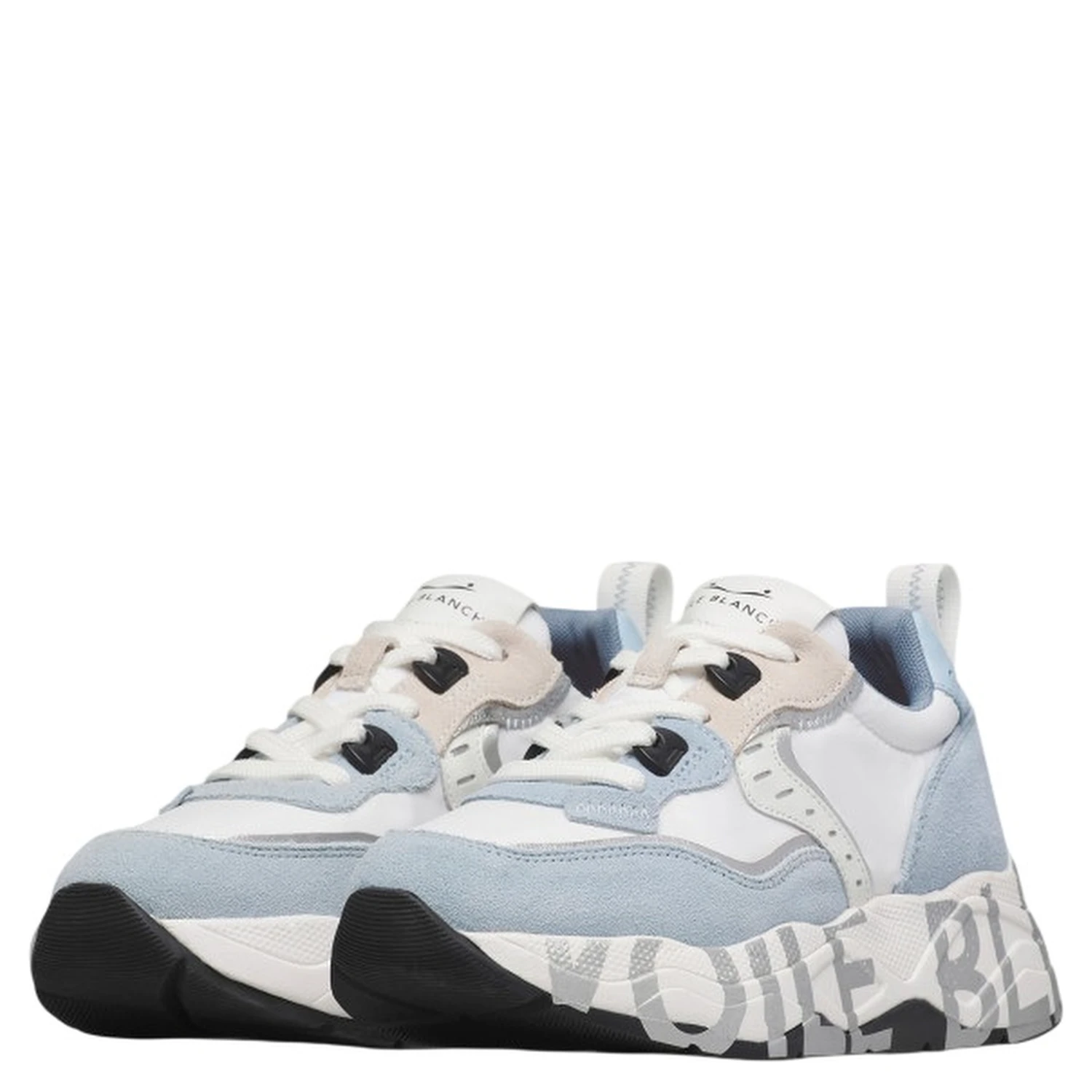 Voile Blanche Sneakers Clear Blue