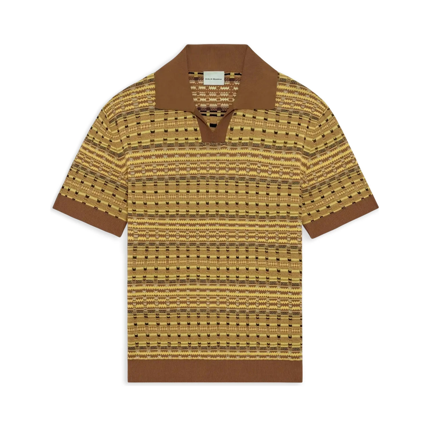 DROLE DE MONSIEUR T-shirts and Polos Yellow