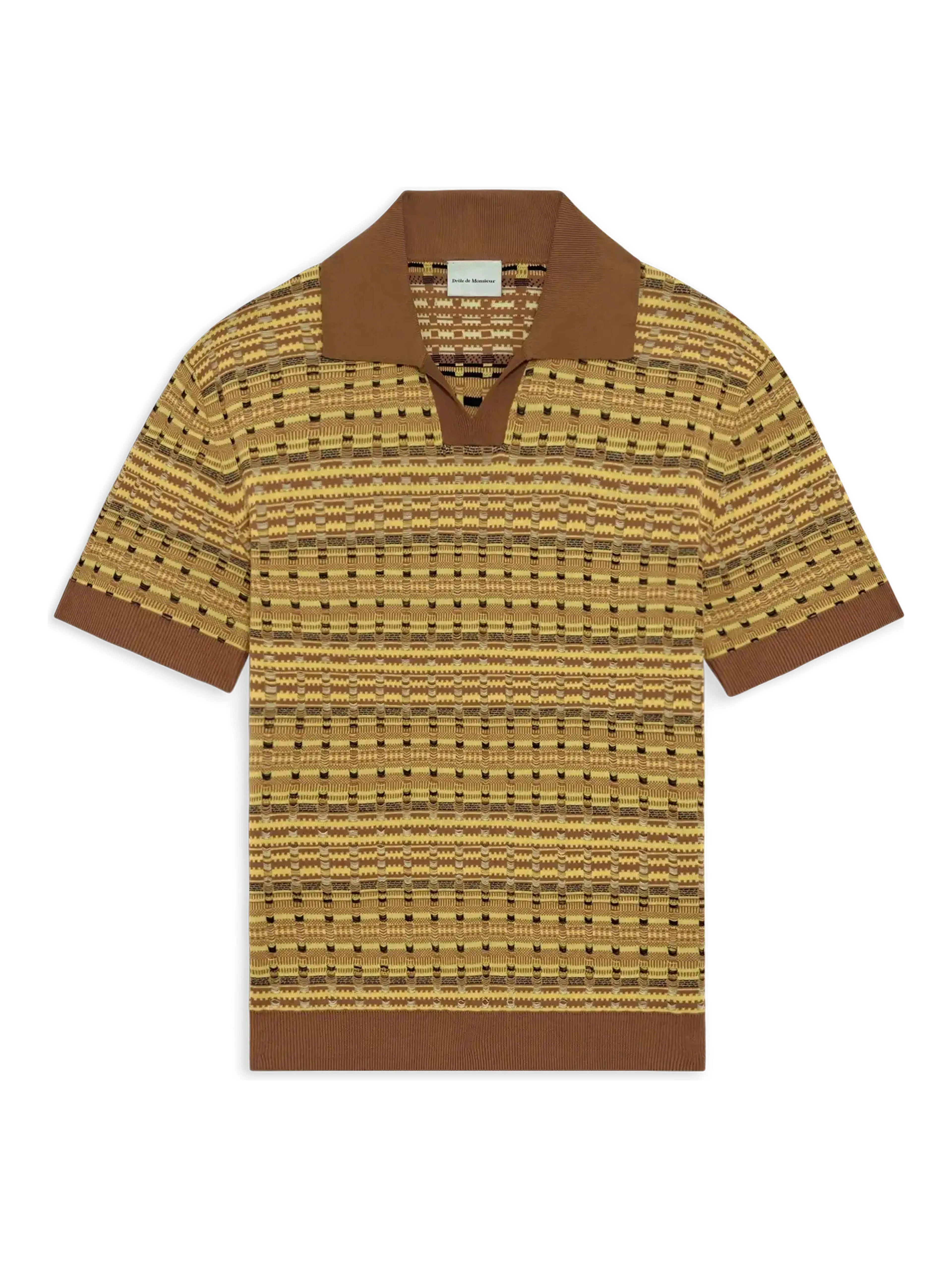 DROLE DE MONSIEUR T-shirts and Polos Yellow