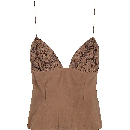 TOP CON INSERTI IN PIZZO