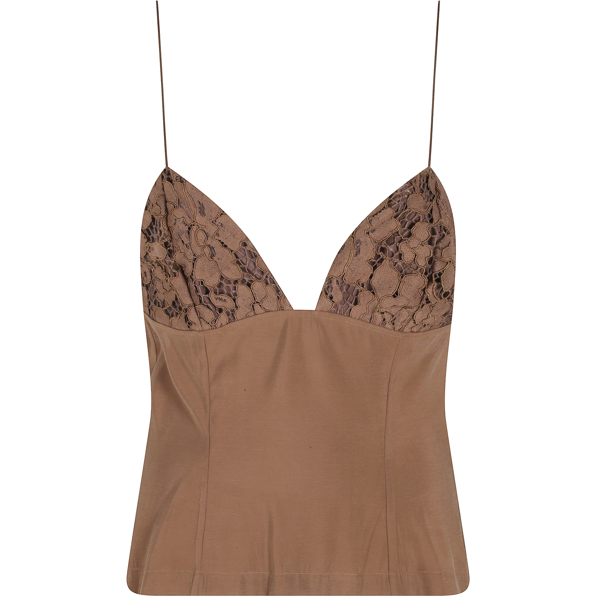 TOP CON INSERTI IN PIZZO