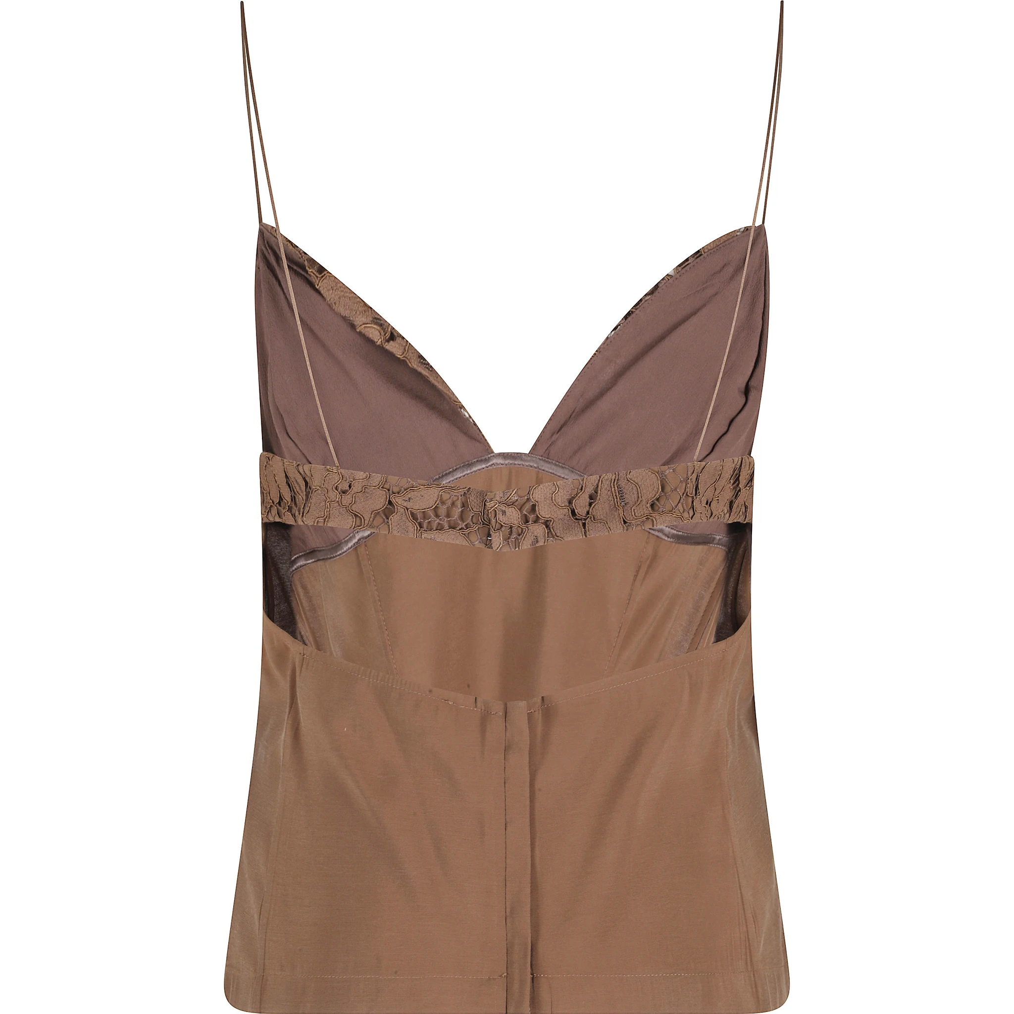 TOP CON INSERTI IN PIZZO