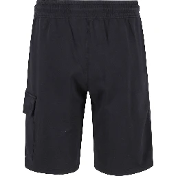 LIGHT FLEECE CARGO LENS SWEATSHORTS