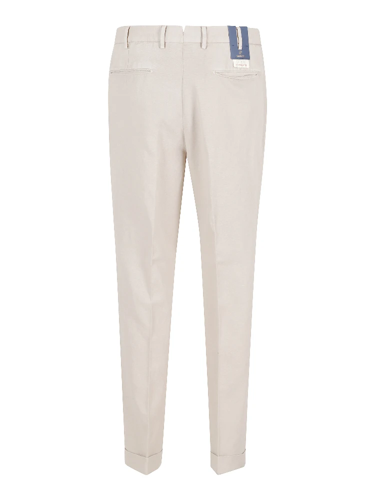 PANTALONE GABARDINA DOPPIO RITORTO IN ICE COTTON alternative