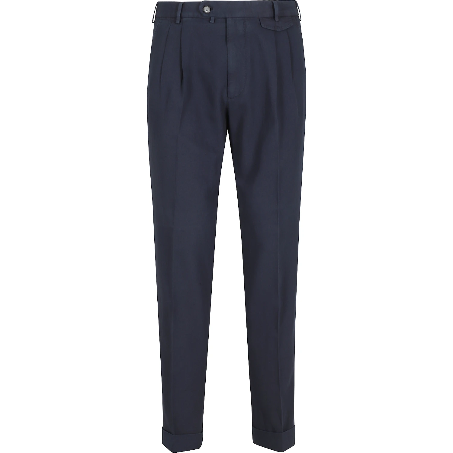 PANTALONE GABARDINA DOPPIO RITORTO IN ICE COTTON