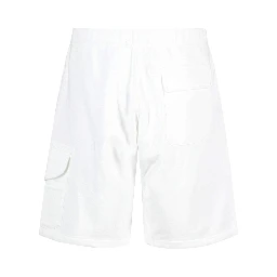 DIAGONAL RAISED FLEECE CARGO SWEATSHORTS