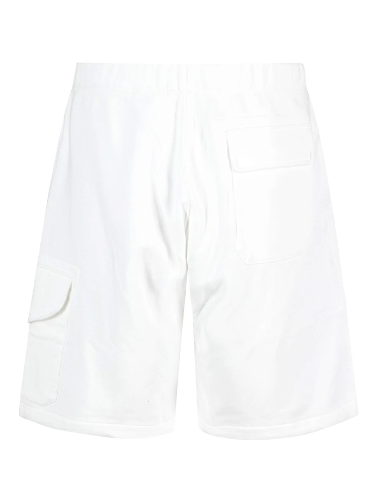 DIAGONAL RAISED FLEECE CARGO SWEATSHORTS alternative