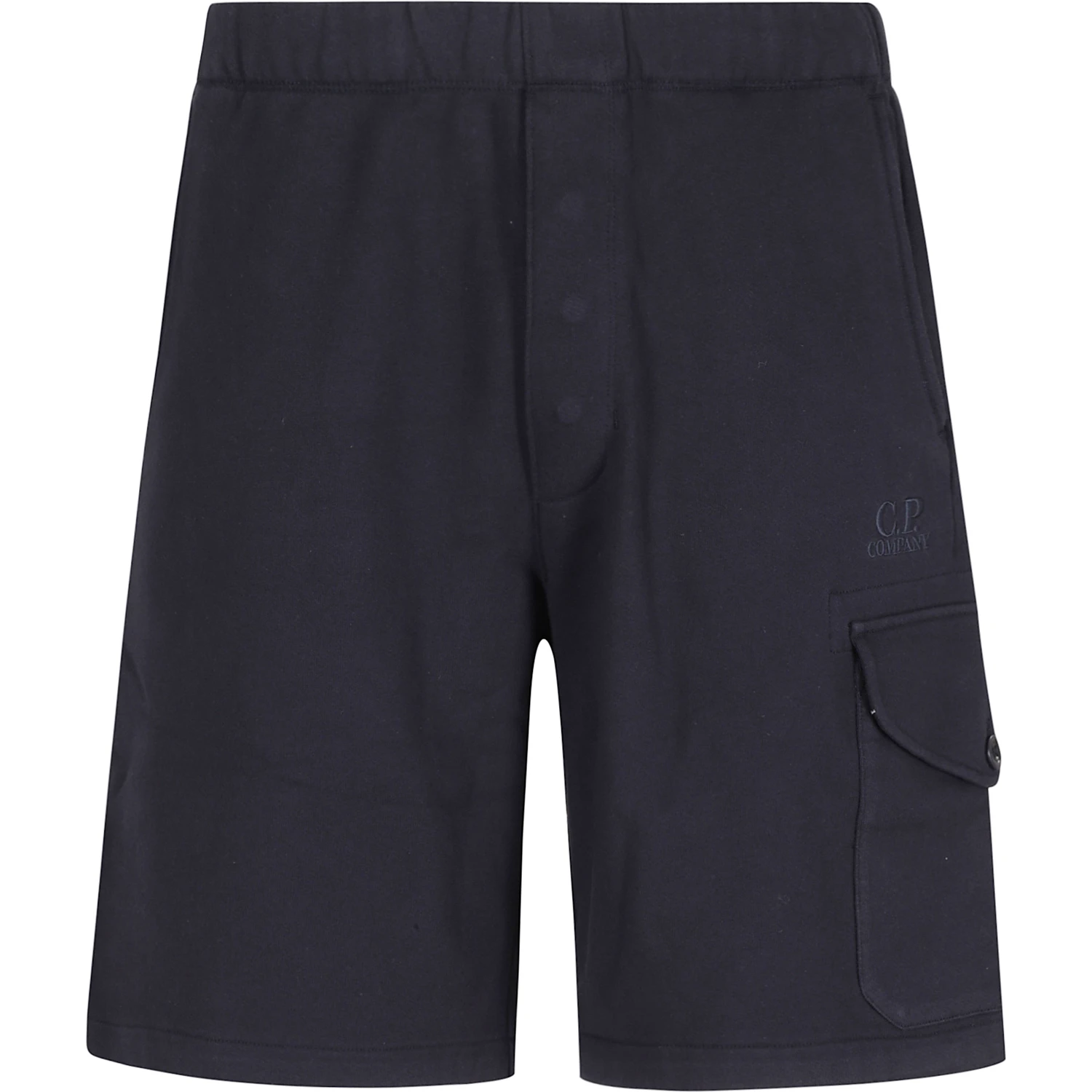 DIAGONAL RAISED FLEECE CARGO SWEATSHORTS