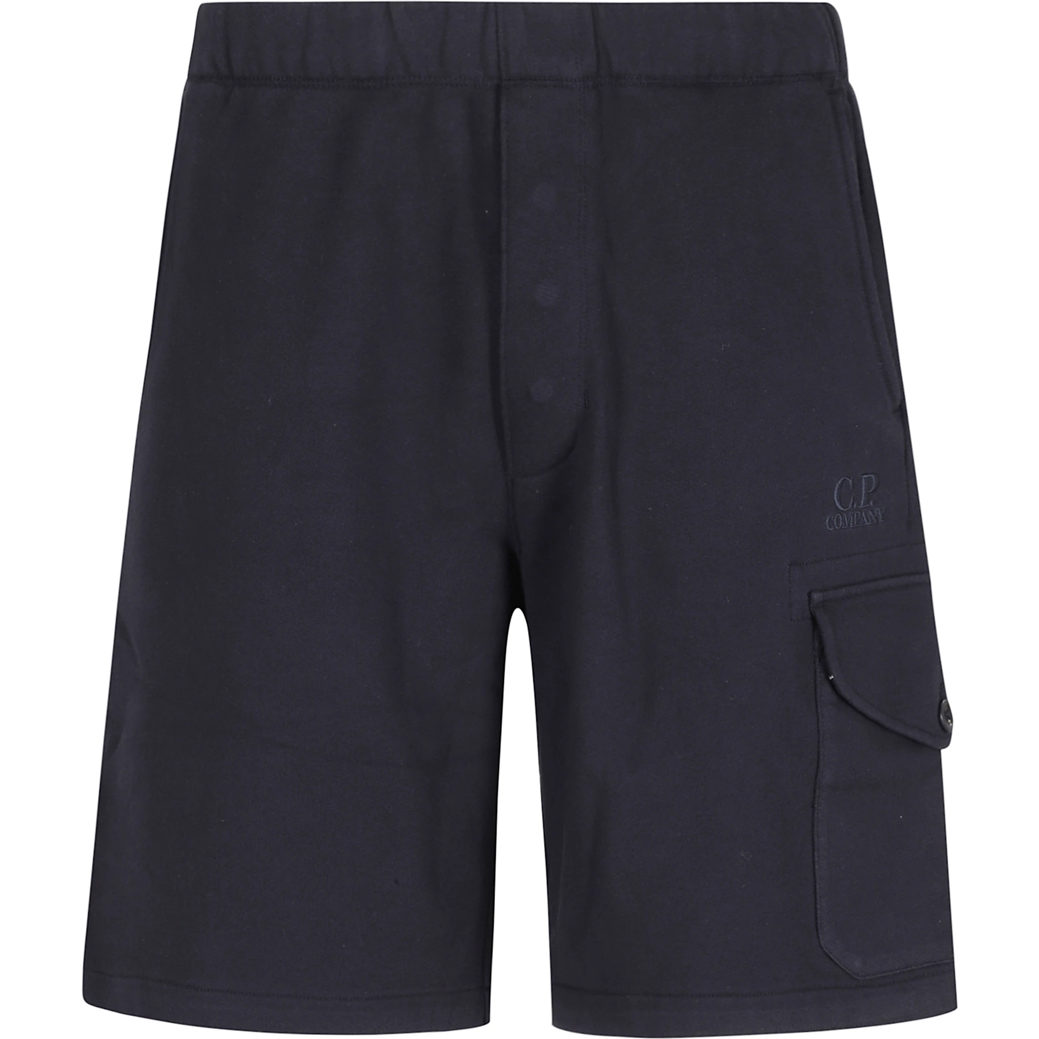 DIAGONAL RAISED FLEECE CARGO SWEATSHORTS