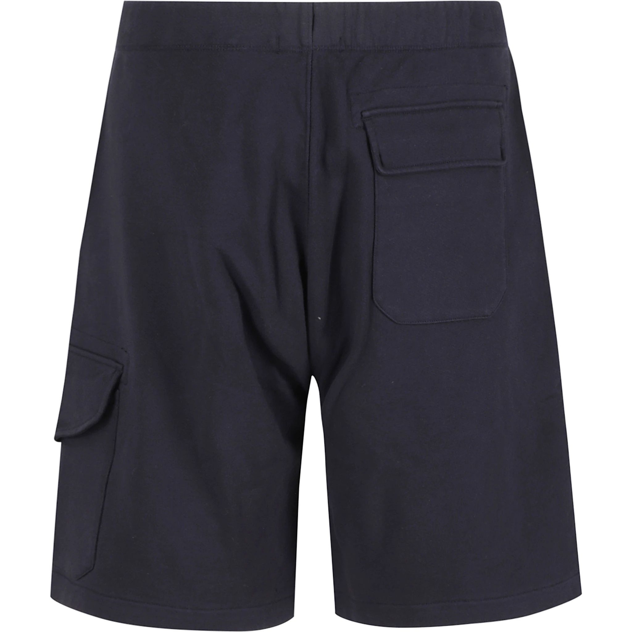 DIAGONAL RAISED FLEECE CARGO SWEATSHORTS