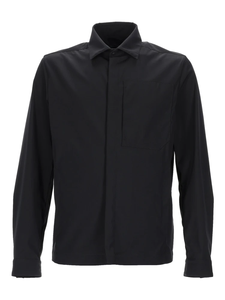 OVERSHIRT IN MISTO LANA