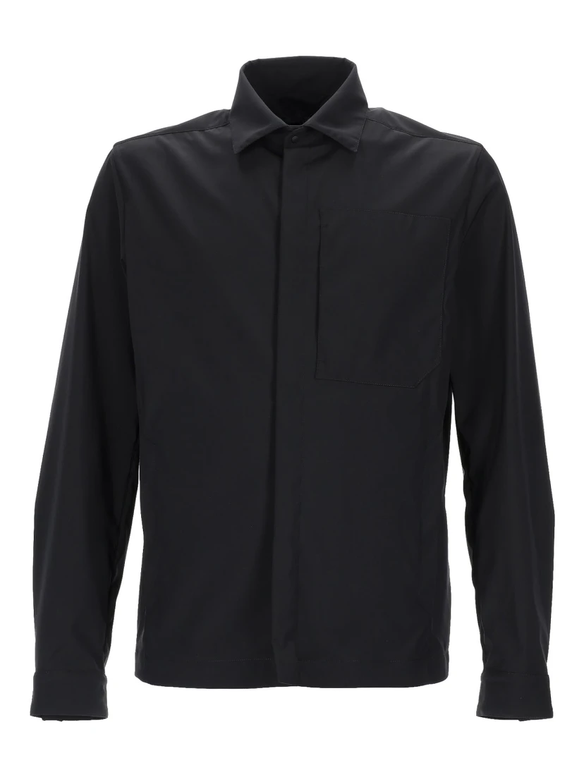 OVERSHIRT IN MISTO LANA