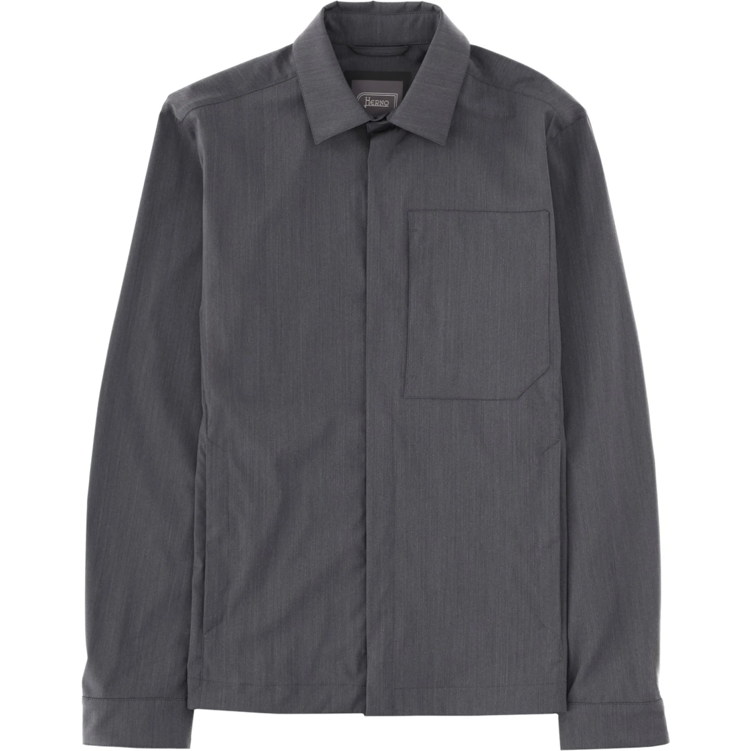 OVERSHIRT IN MISTO LANA