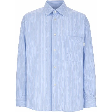 CAMICIA IN COTONE "CRINCKLE"