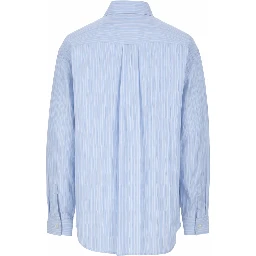 CAMICIA IN COTONE "CRINCKLE"