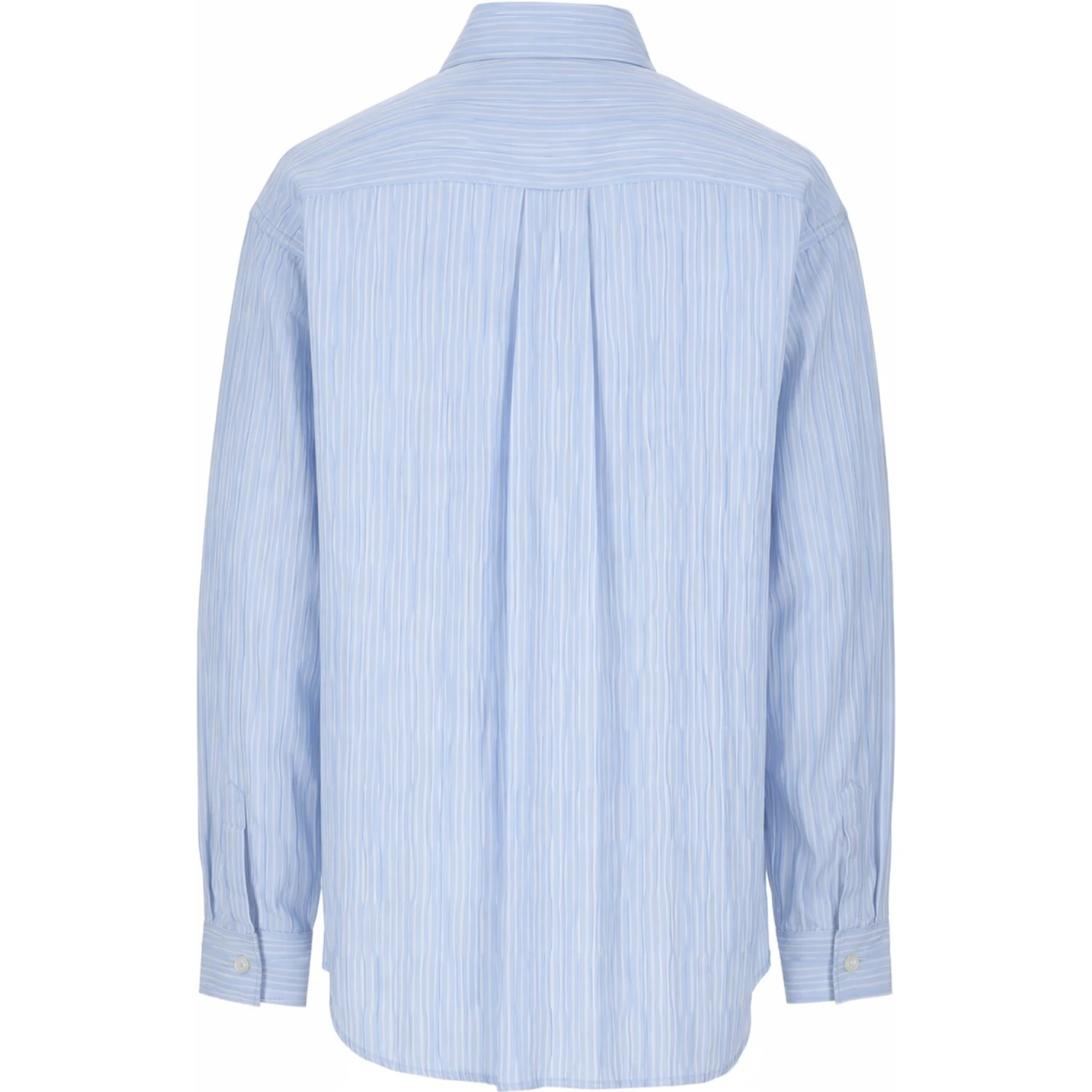 CAMICIA IN COTONE "CRINCKLE"