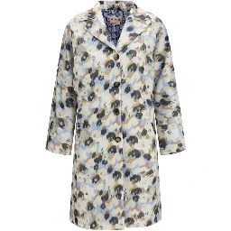 Multicolor Polyester Coat