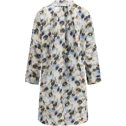 Multicolor Polyester Coat