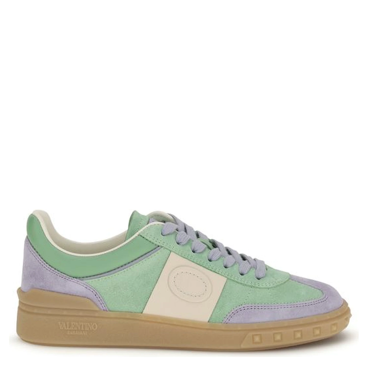 Multicolor Calf Leather Bos Taurus Low Top Sneakers