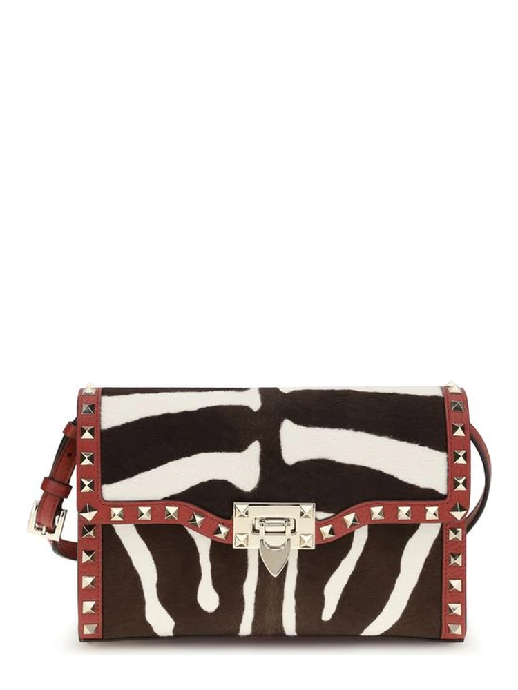 Multicolor Calf Leather Bos Taurus Shoulder Bag