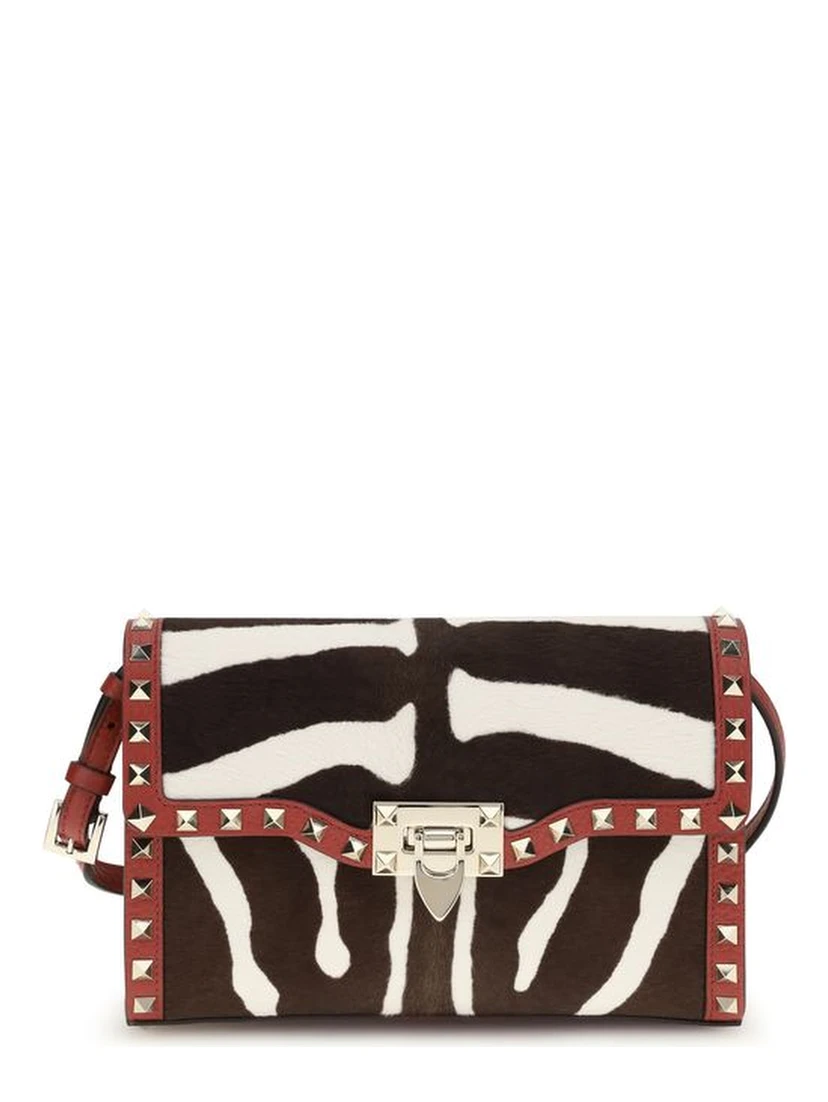 Multicolor Calf Leather Bos Taurus Shoulder Bag