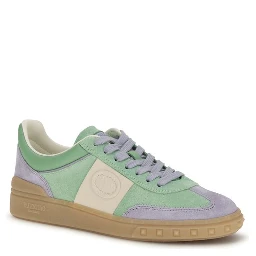 Multicolor Calf Leather Bos Taurus Low Top Sneakers