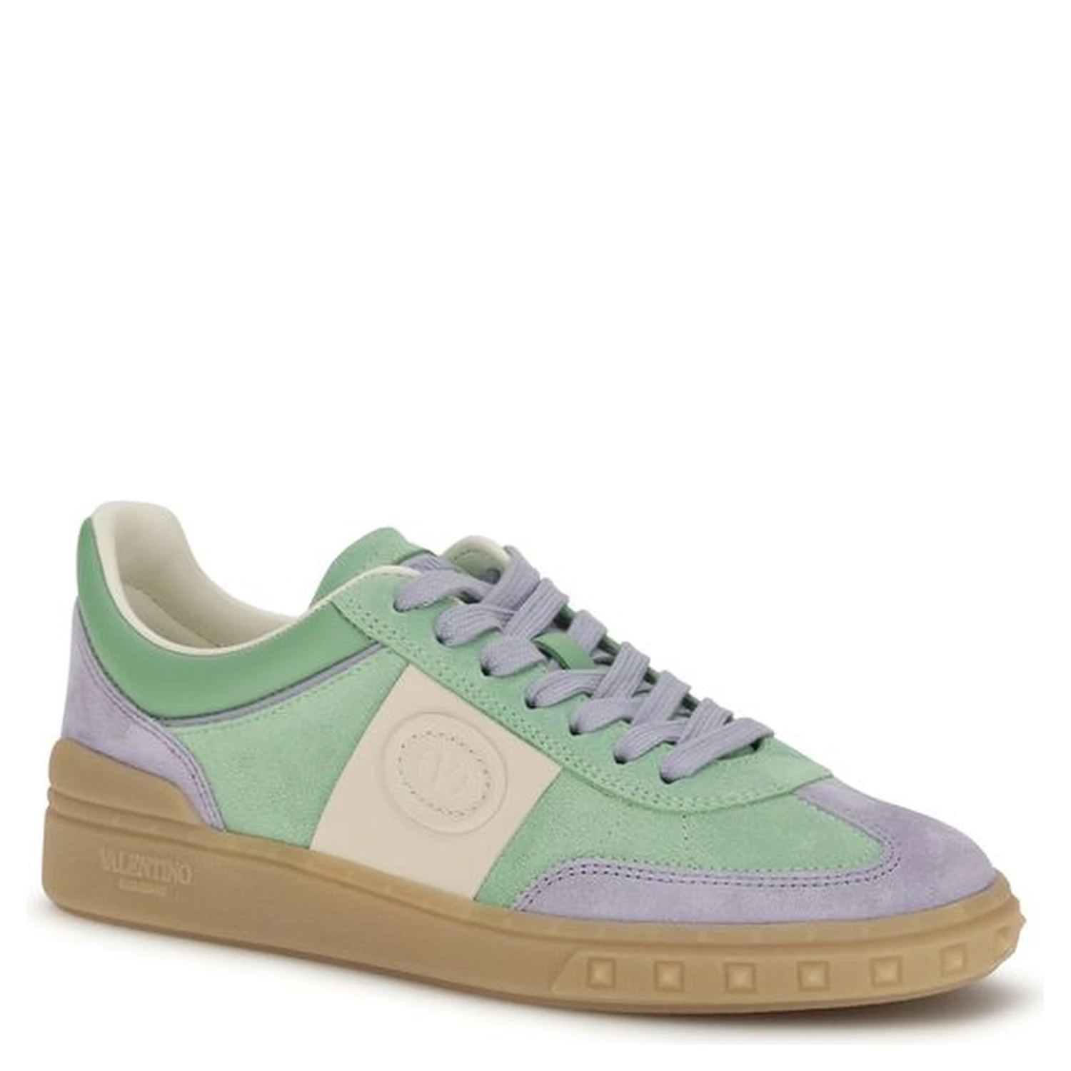 Multicolor Calf Leather Bos Taurus Low Top Sneakers