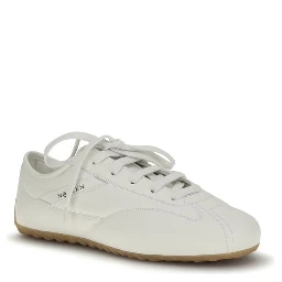 White Calf Leather Bos Taurus Athletic Sneakers