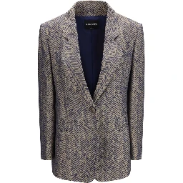 Beige Viscose Blazer