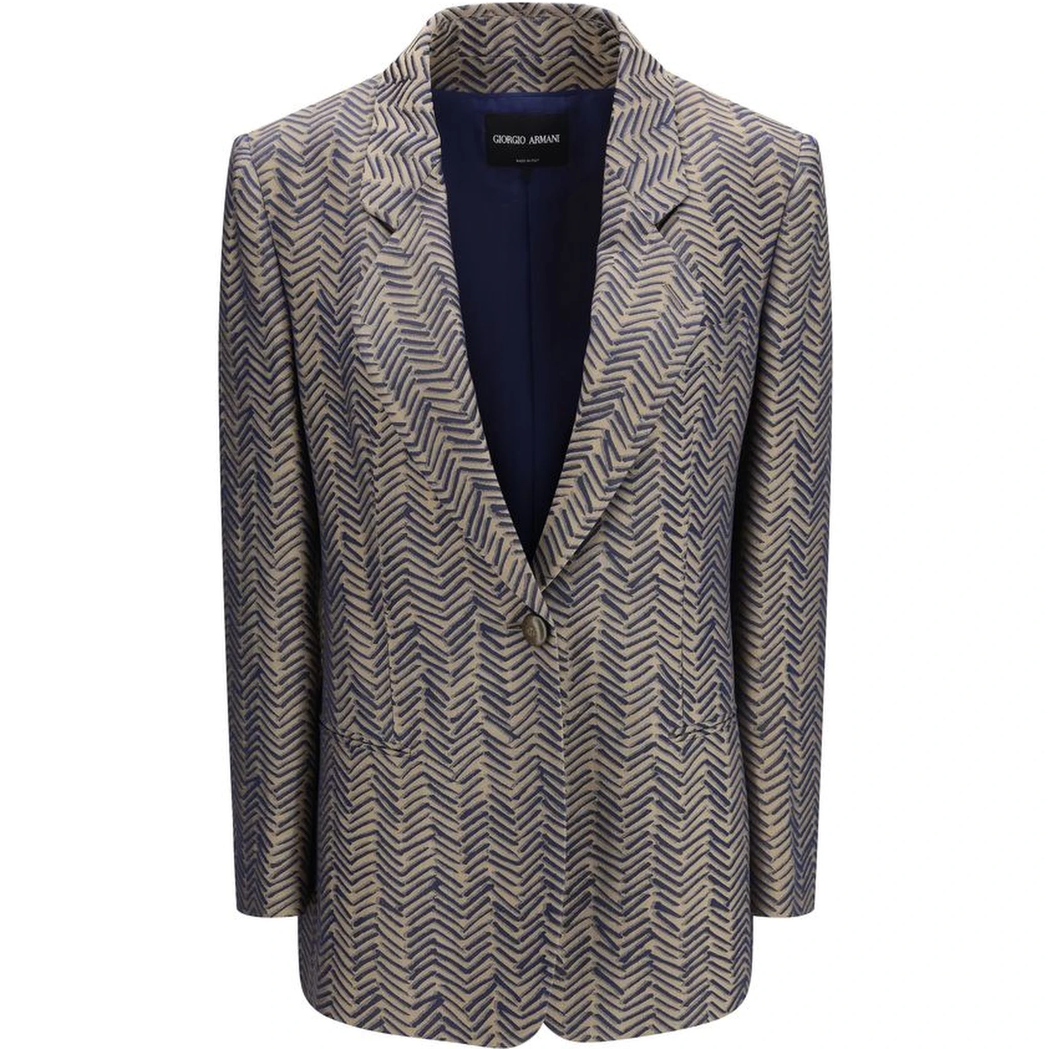 Beige Viscose Blazer