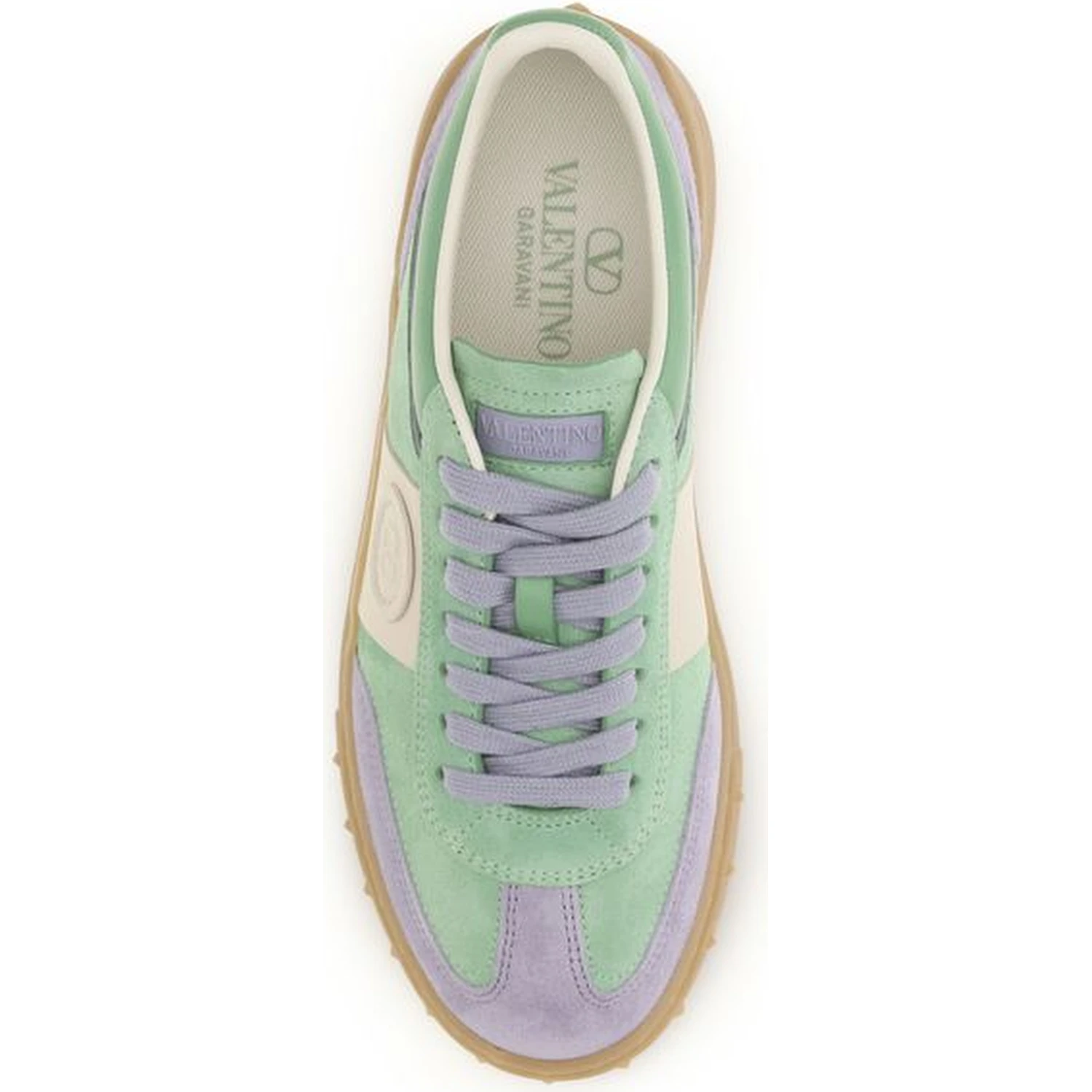 Multicolor Calf Leather Bos Taurus Low Top Sneakers