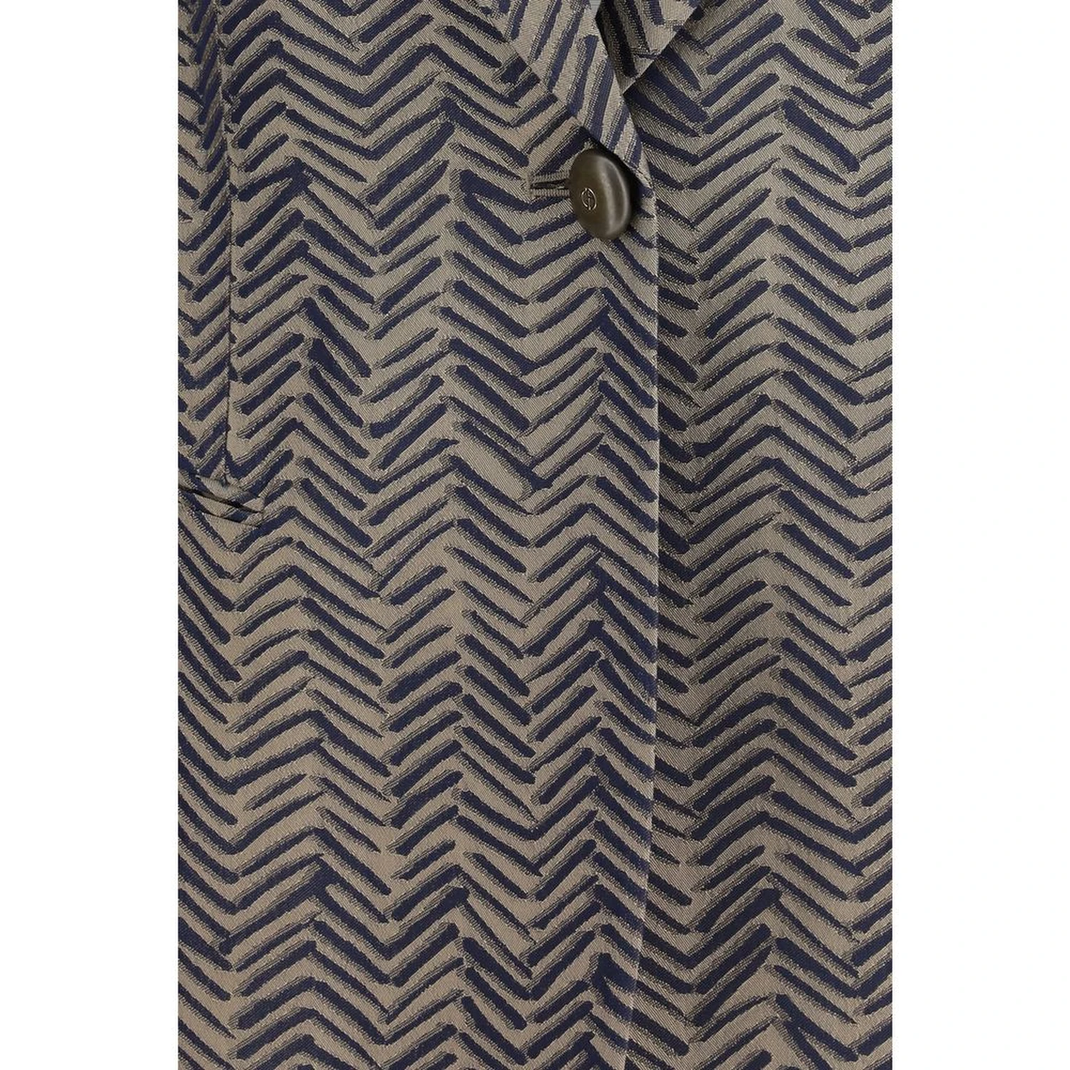 Beige Viscose Blazer