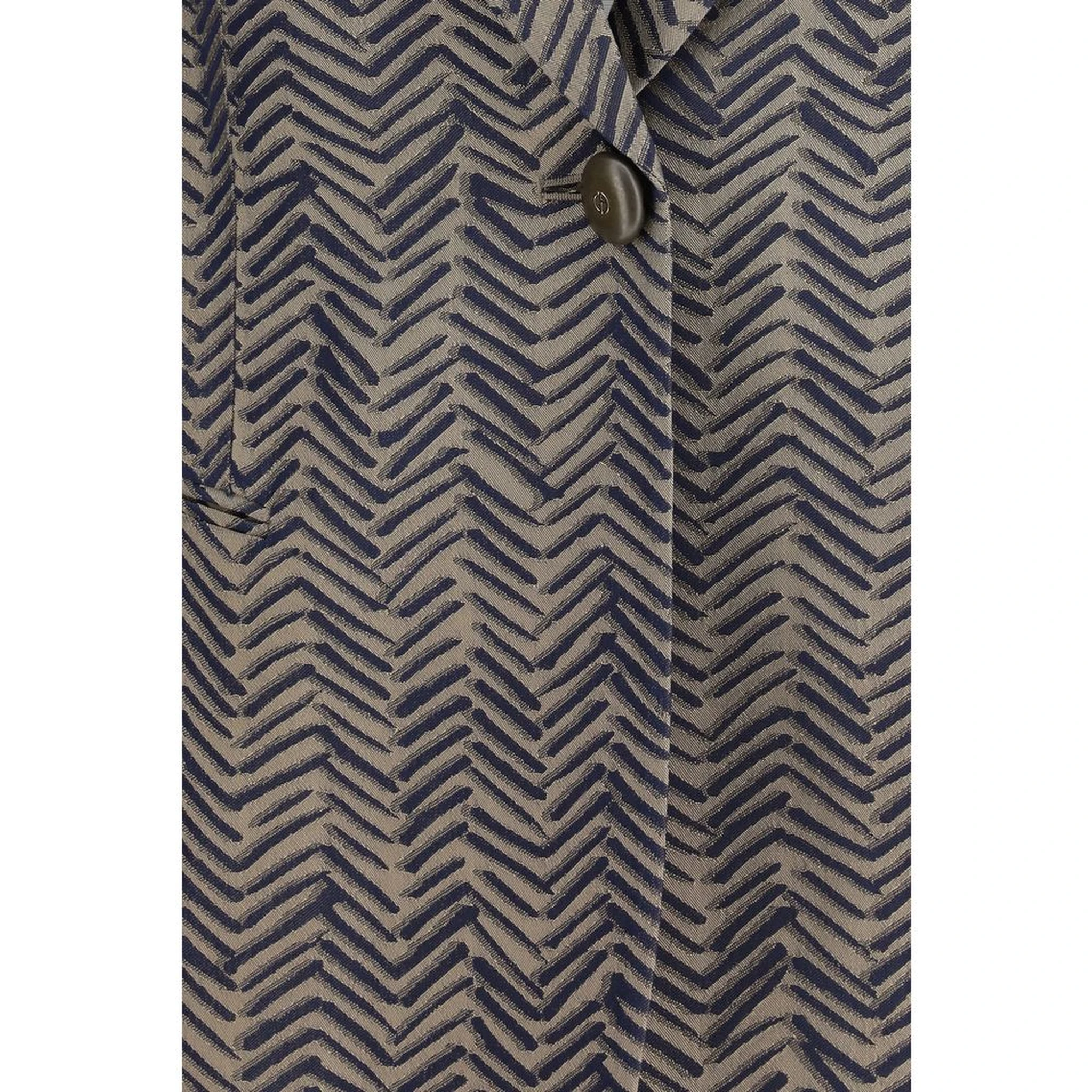 Beige Viscose Blazer