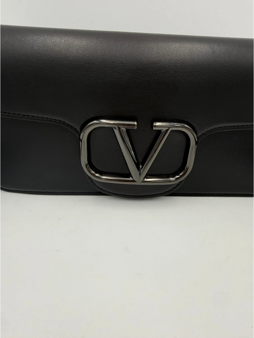 VALENTINO GARAVANI VLOGO Black Handbag