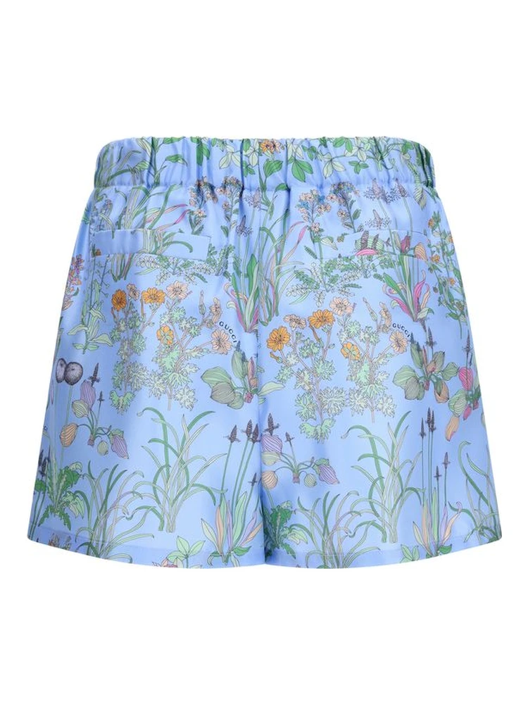 Blue Silk Shorts alternative