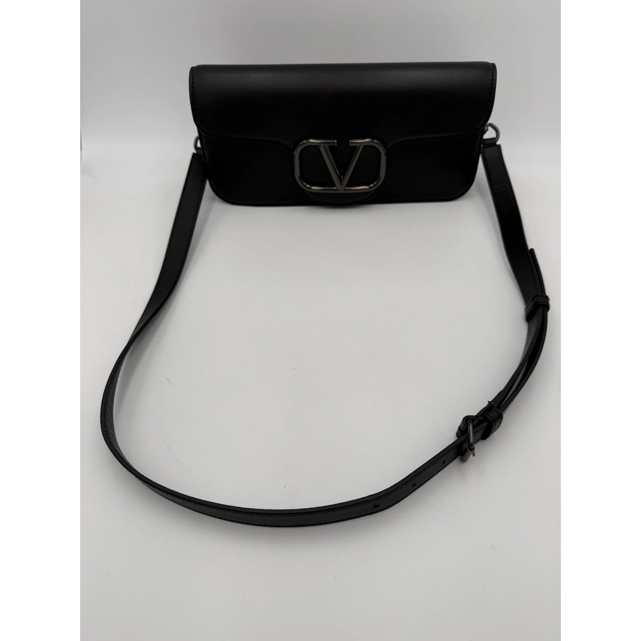 VALENTINO GARAVANI VLOGO Black Handbag