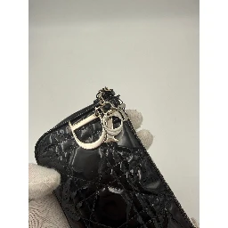 DIOR Lady Dior Cannage Patent Pouch