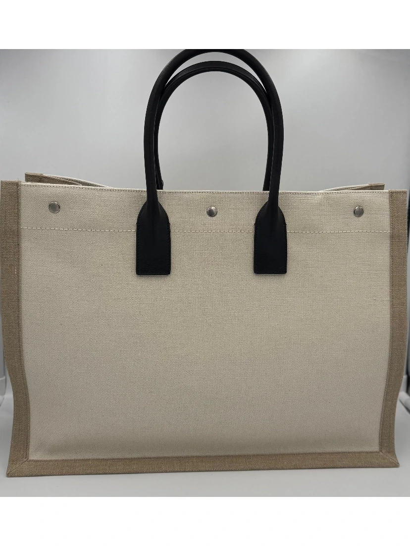 SAINT LAURENT Rive Gauche Large Tote Bag