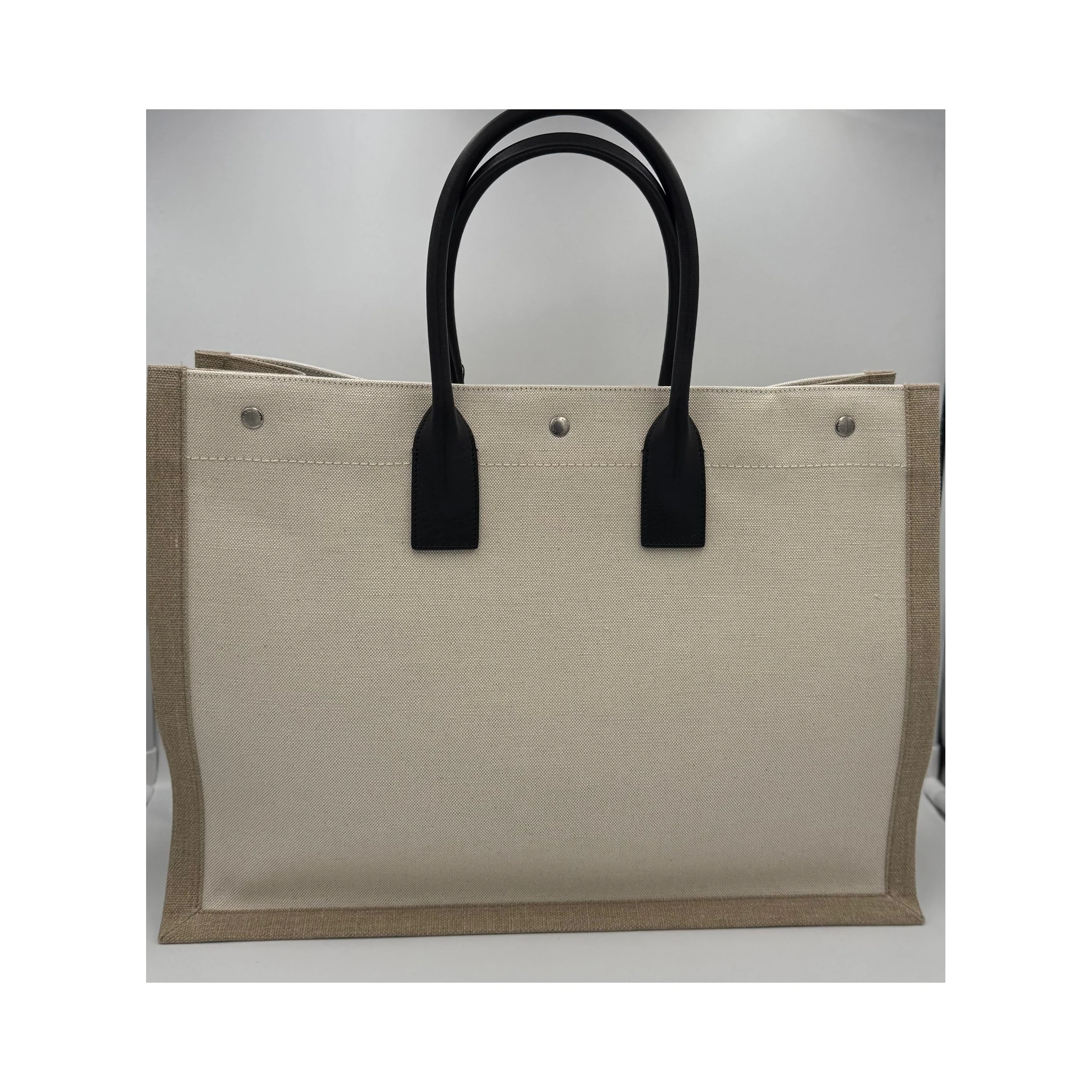 SAINT LAURENT Rive Gauche Large Tote Bag