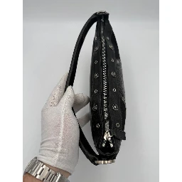 VERSACE Shoulder Bag in Studded Leather