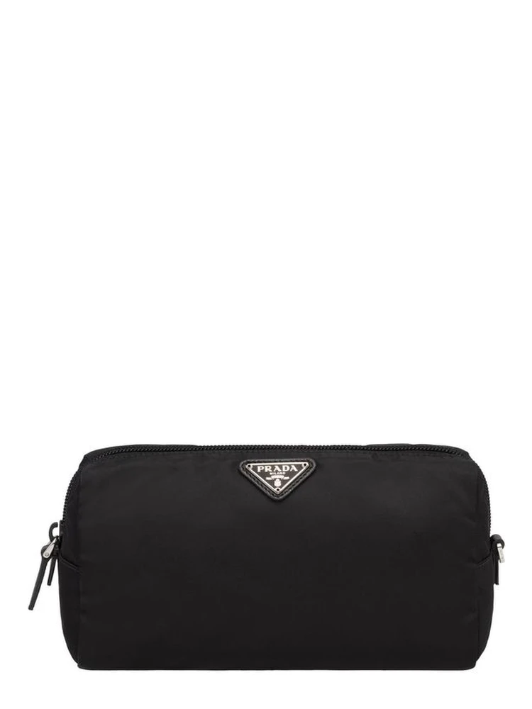 Black Nylon Handbag