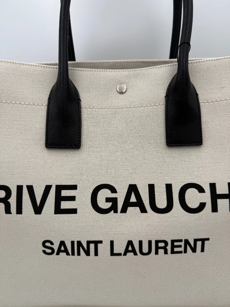 SAINT LAURENT Rive Gauche Large Tote Bag alternative
