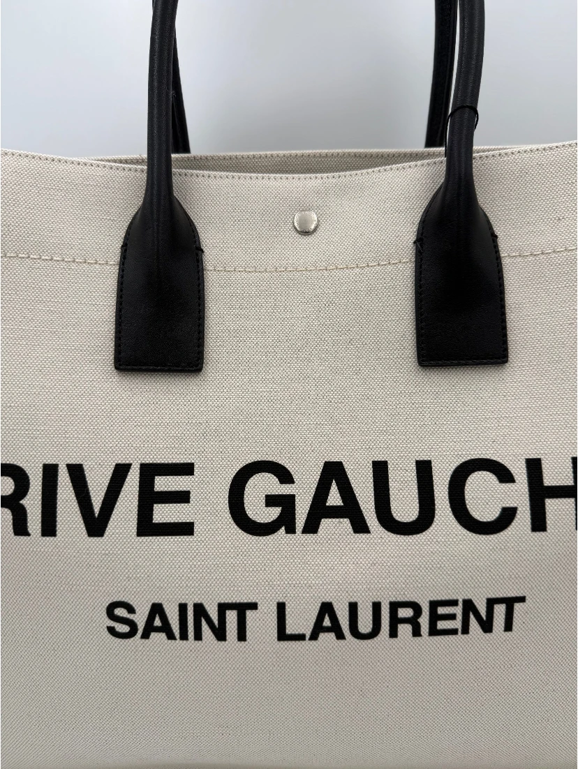 SAINT LAURENT Rive Gauche Large Tote Bag